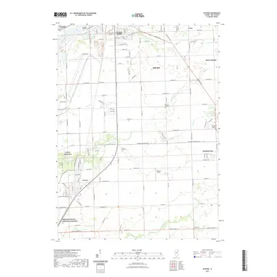 2021 Map of Elwood, 2021 Print