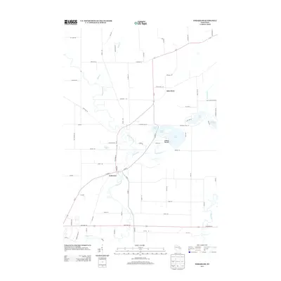 2013 Map of Embarrass, 2013 Print