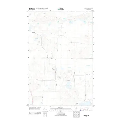 2013 Map of Embarrass, 2013 Print