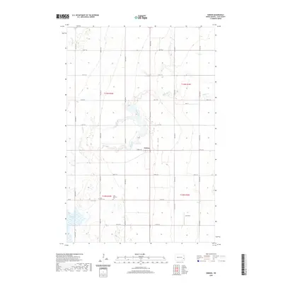 2020 Map of Embden, 2020 Print