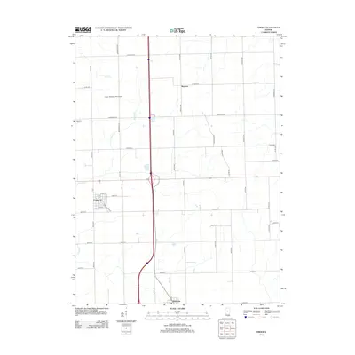 2012 Map of Emden, 2012 Print