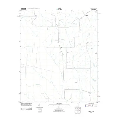 2011 Map of Emelle, 2011 Print