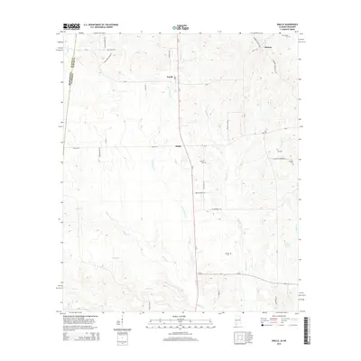 2014 Map of Emelle, 2014 Print