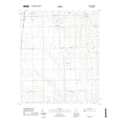 2020 Map of Emelle, 2020 Print