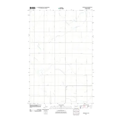 2011 Map of Emerado SE, 2011 Print
