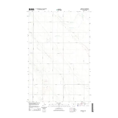 2014 Map of Emerado SE, 2014 Print