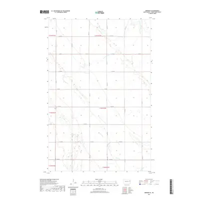 2018 Map of Emerado SE, 2018 Print