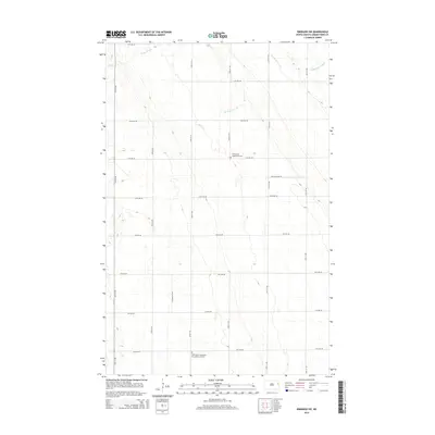 2014 Map of Emerado SW, 2014 Print