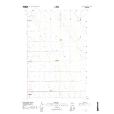 2020 Map of Emerado SW, 2020 Print