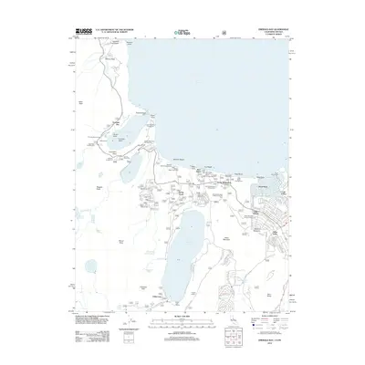 2012 Map of Emerald Bay, 2012 Print