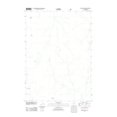 2012 Map of Emerald Lake, 2012 Print