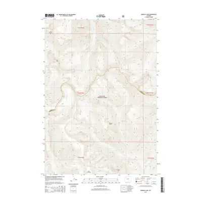 2015 Map of Emerald Lake, 2015 Print