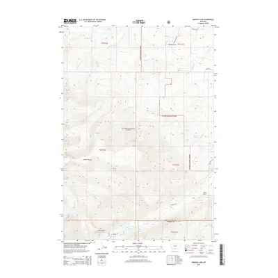 2014 Map of Emerald Lake, 2014 Print