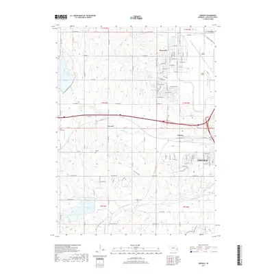2017 Map of Emerald, 2017 Print