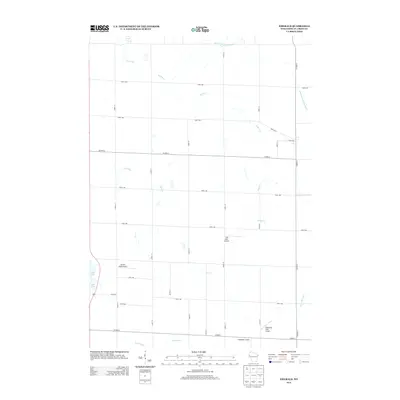 2013 Map of Emerald, 2013 Print