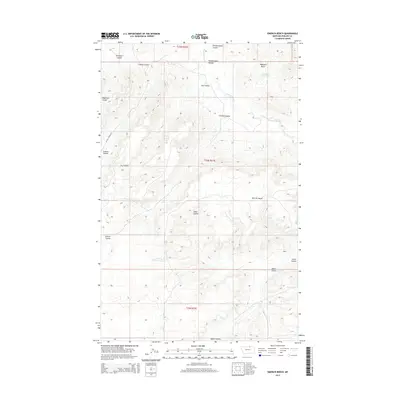 2014 Map of Emerick Bench, 2014 Print