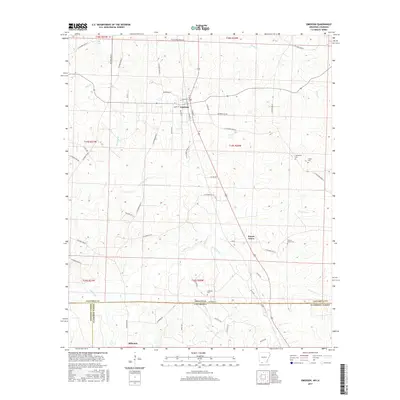 2017 Map of Emerson, 2017 Print