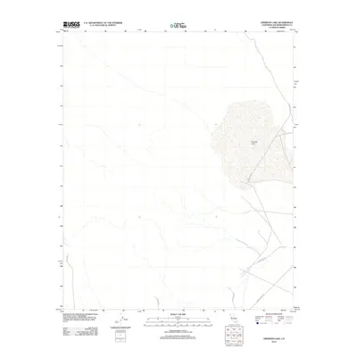 2012 Map of Emerson Lake, 2012 Print