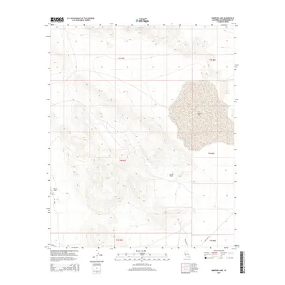 2015 Map of Emerson Lake, 2015 Print