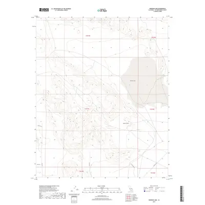 2018 Map of Emerson Lake, 2018 Print