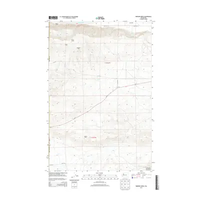 2013 Map of Emerson Nipple, 2013 Print