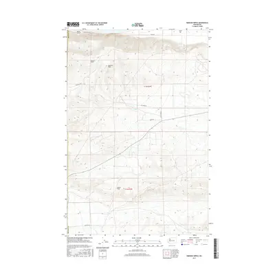 2017 Map of Emerson Nipple, 2017 Print