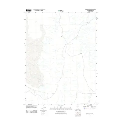 2011 Map of Emerson Pass, 2011 Print