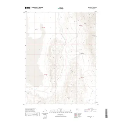2018 Map of Emerson Pass, 2018 Print