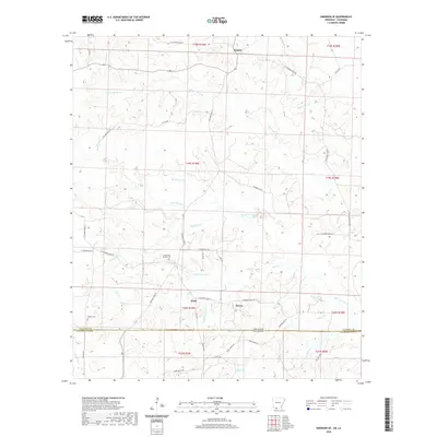 2020 Map of Emerson SE, 2020 Print
