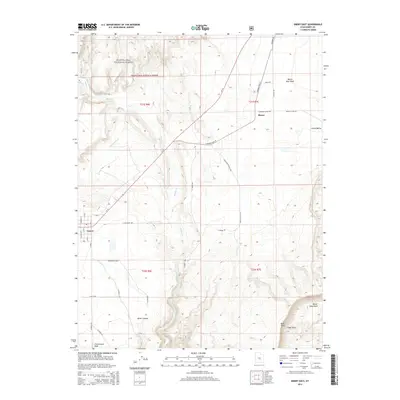 2014 Map of Emery East, 2014 Print