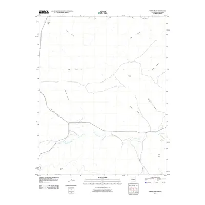2010 Map of Emery Peak, 2010 Print