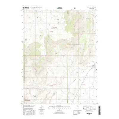 2017 Map of Emery West, 2017 Print