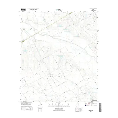 2016 Map of Emhouse, 2016 Print