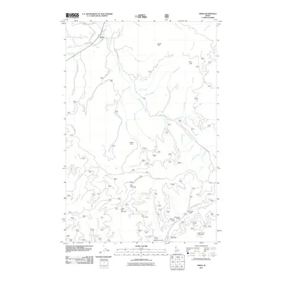 2011 Map of Emida, 2011 Print