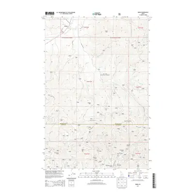 2014 Map of Emida, 2014 Print