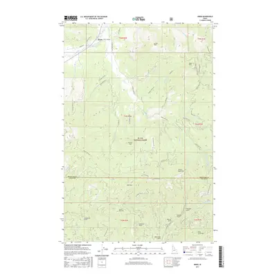 2017 Map of Emida, 2017 Print
