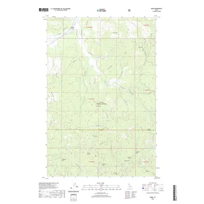 2020 Map of Emida, 2020 Print