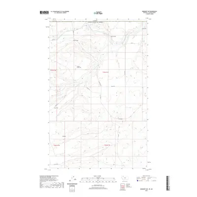 2020 Map of Emigrant Gap, 2020 Print