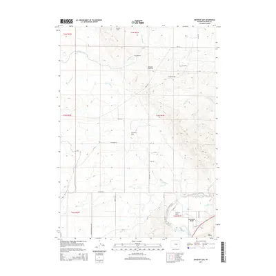 2015 Map of Emigrant Gap, 2015 Print