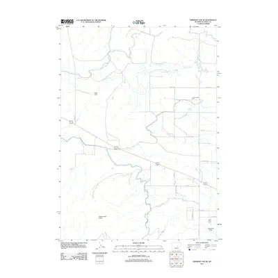 2012 Map of Emigrant Gap NE, 2012 Print