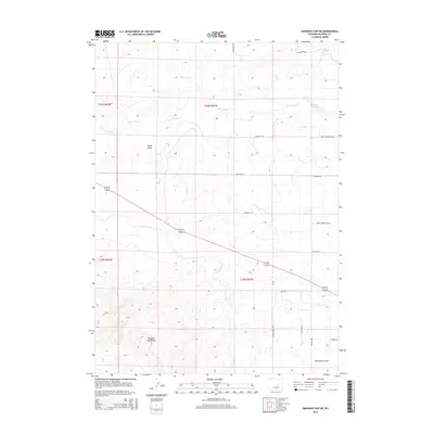 2015 Map of Emigrant Gap NE, 2015 Print