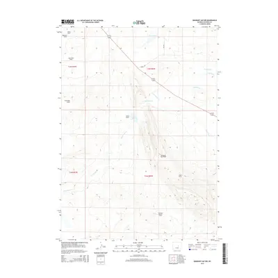 2015 Map of Emigrant Gap NW, 2015 Print