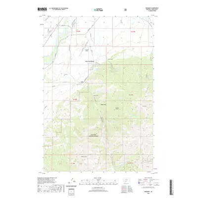 2020 Map of Emigrant, 2020 Print