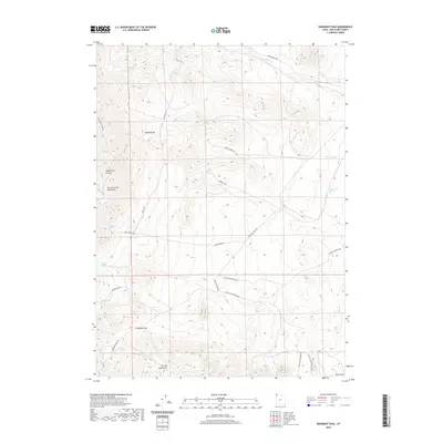2020 Map of Emigrant Pass, 2020 Print