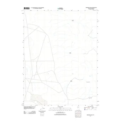 2011 Map of Emigrant Peak, 2011 Print