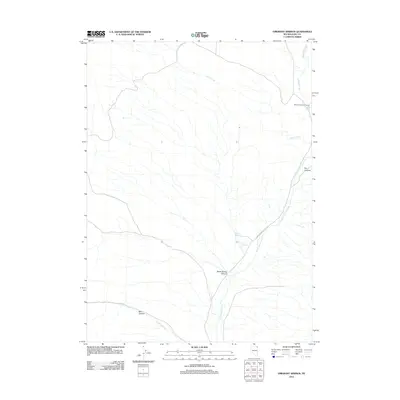 2012 Map of Emigrant Springs, 2012 Print