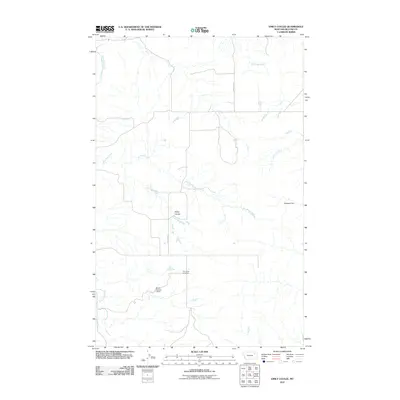 2011 Map of Emily Coulee, 2011 Print