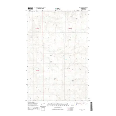 2017 Map of Emily Coulee, 2017 Print