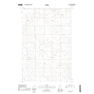 2020 Map of Emily Coulee, 2020 Print
