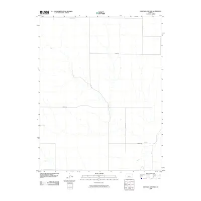 2009 Map of Eminence Cemetery, 2009 Print